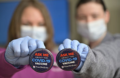 Ask any Chester County Hospital employee about the Covid-19 vaccine.