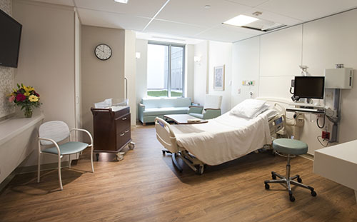 Patient Room - Mother and Baby Pavilion